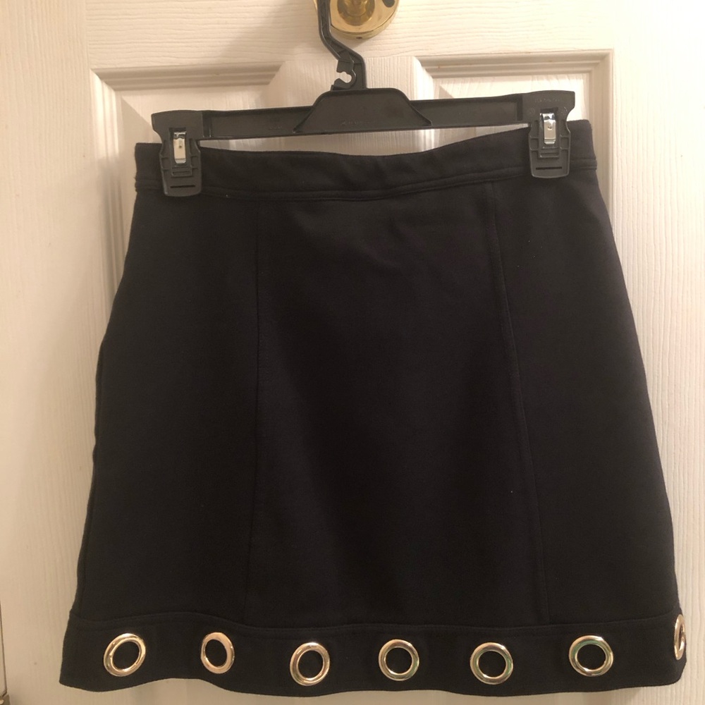 Marilyn Monroe Black & Gold Skirt